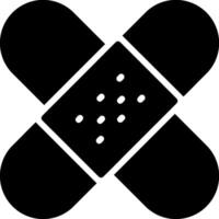 A bandage icon on a white background vector
