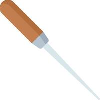 A tool with a long handle and a small handle vector