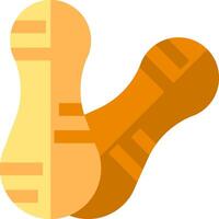 Peanut butter icon vector