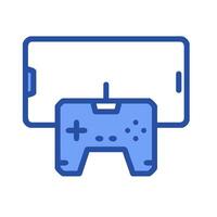 a game controller and a tablet vector
