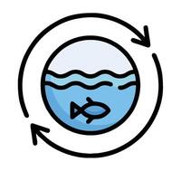 Fish in the ocean, water cycle, water cycle, water cycle, water cycle, water cycle vector