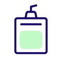 A bottle of hand soap with a green lid vector