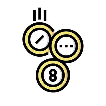 A clock with two numbers and a clock face vector