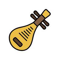 A musical instrument icon on a white background vector