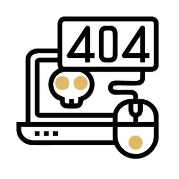 A computer mouse and a computer with the word 4044 on it vector