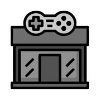 A game store icon on a white background vector