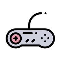 A game controller icon on a white background vector
