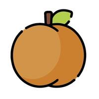 An apple icon on a white background vector