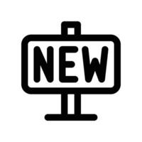 new icon. line icon for your website, mobile, presentation, and logo design. vector