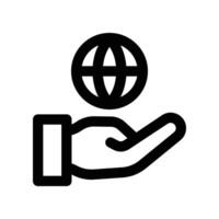 environment icon. line icon for your website, mobile, presentation, and logo design. vector