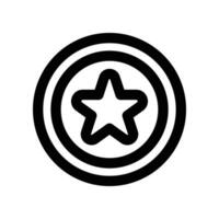 reputation icon. line icon for your website, mobile, presentation, and logo design. vector