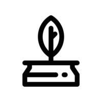 ink icon. line icon for your website, mobile, presentation, and logo design. vector