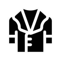lab coat icon. glyph icon for your website, mobile, presentation, and logo design. vector