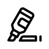 marker icon. line icon for your website, mobile, presentation, and logo design. vector