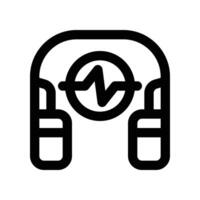 audiobook icon. line icon for your website, mobile, presentation, and logo design. vector