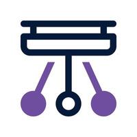 pendulum icon. dual tone icon for your website, mobile, presentation, and logo design. vector