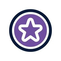 reputation icon. dual tone icon for your website, mobile, presentation, and logo design. vector