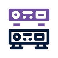 amplifier icon. dual tone icon for your website, mobile, presentation, and logo design. vector