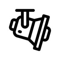 spotlight icon. line icon for your website, mobile, presentation, and logo design. vector