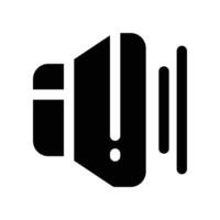 volume icon. glyph icon for your website, mobile, presentation, and logo design. vector