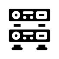 amplifier icon. glyph icon for your website, mobile, presentation, and logo design. vector