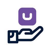 product icon. dual tone icon for your website, mobile, presentation, and logo design. vector