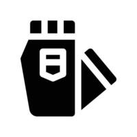 jeans icon. glyph icon for your website, mobile, presentation, and logo design. vector