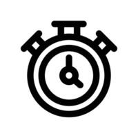 stopwatch icon. line icon for your website, mobile, presentation, and logo design. vector
