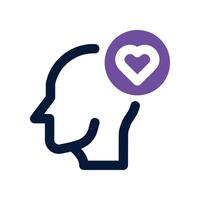 passion icon. dual tone icon for your website, mobile, presentation, and logo design. vector