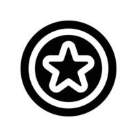 reputation icon. glyph icon for your website, mobile, presentation, and logo design. vector