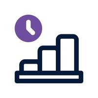 discipline icon. dual tone icon for your website, mobile, presentation, and logo design. vector