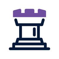 strategy icon. dual tone icon for your website, mobile, presentation, and logo design. vector