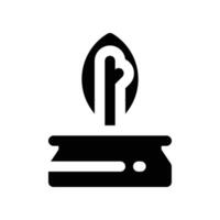 ink icon. glyph icon for your website, mobile, presentation, and logo design. vector