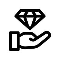 value icon. line icon for your website, mobile, presentation, and logo design. vector