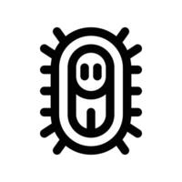 bacteria icon. line icon for your website, mobile, presentation, and logo design. vector