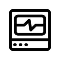 audio wave icon. line icon for your website, mobile, presentation, and logo design. vector