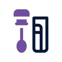 swab icon. dual tone icon for your website, mobile, presentation, and logo design. vector