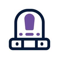 alert icon. dual tone icon for your website, mobile, presentation, and logo design. vector