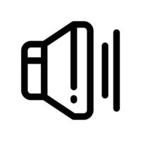 volume icon. line icon for your website, mobile, presentation, and logo design. vector