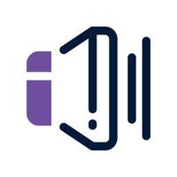 volume icon. dual tone icon for your website, mobile, presentation, and logo design. vector
