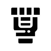 camera lens icon. glyph icon for your website, mobile, presentation, and logo design. vector