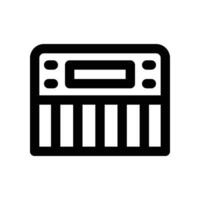 keyboard icon. line icon for your website, mobile, presentation, and logo design. vector