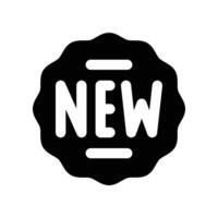 new icon. glyph icon for your website, mobile, presentation, and logo design. vector