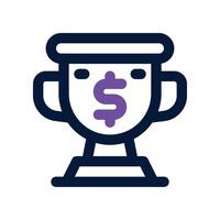 ranking icon. dual tone icon for your website, mobile, presentation, and logo design. vector