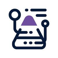 pyramid icon. dual tone icon for your website, mobile, presentation, and logo design. vector