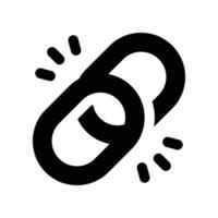 weblink icon. glyph icon for your website, mobile, presentation, and logo design. vector