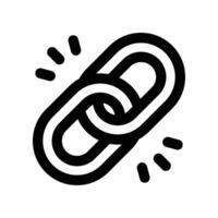 weblink icon. line icon for your website, mobile, presentation, and logo design. vector