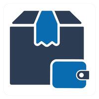 Pay On Delivery icon concept vector