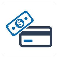 Payment Method and finance icon concept vector