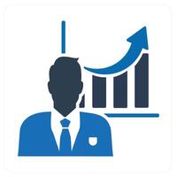 Time Management and management icon concept vector